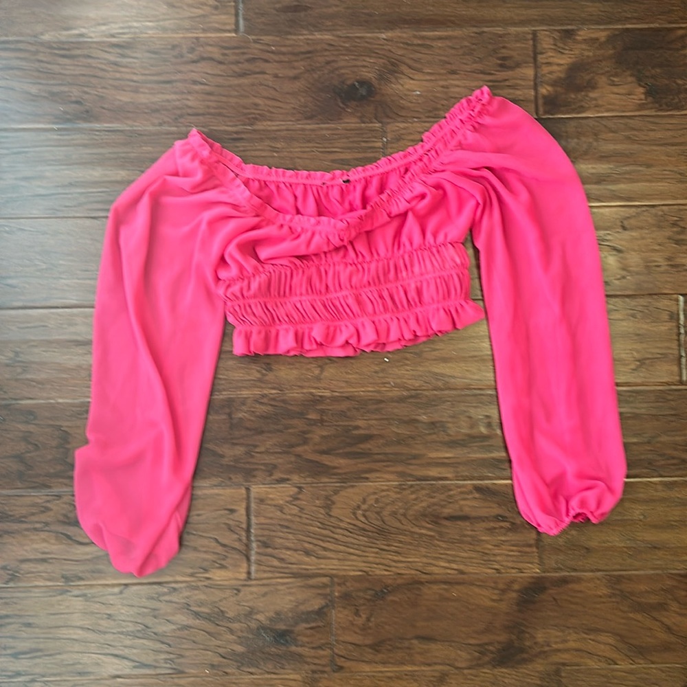 Pink top